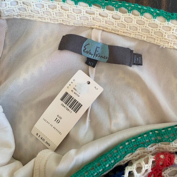 NWT Eva Franco Anthropologie Crocheted French Quarter Skirt 10 - Picture 4 of 6